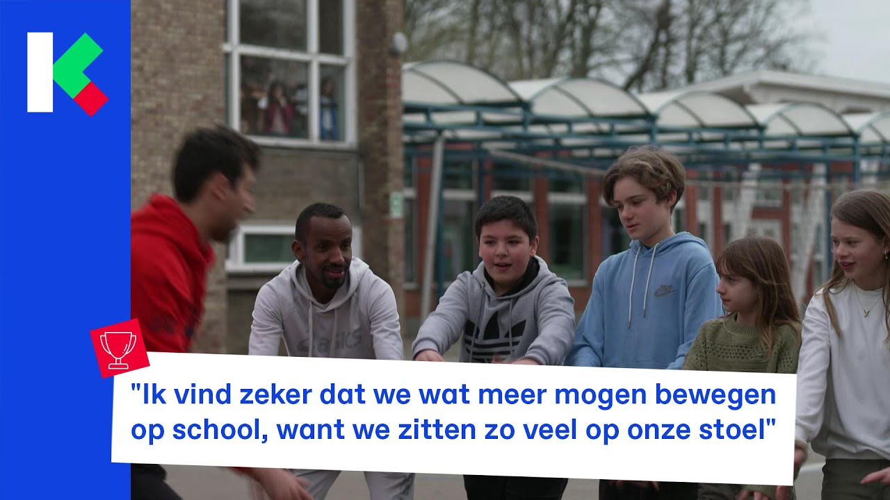 Elke dag 15 minuten bewegen op school, da's het Bashir-Kwartier!