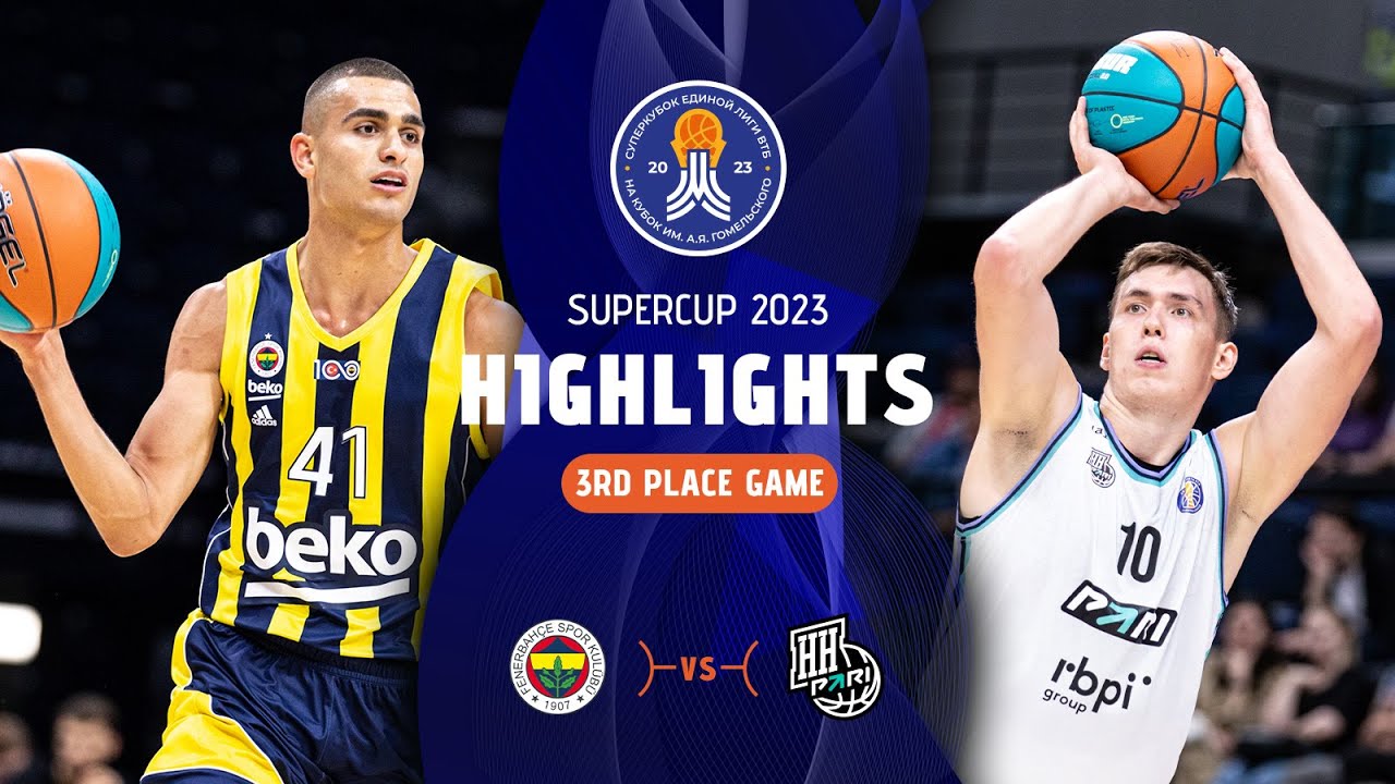 Fenerbah&ccedil;e Beko vs Pari Nizhny Novgorod Highlights | VTB League SuperCup 2023