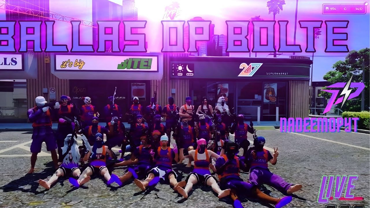 PRIME CITY ROLEPLAY LIVE STREAM BALAS GANG RP 