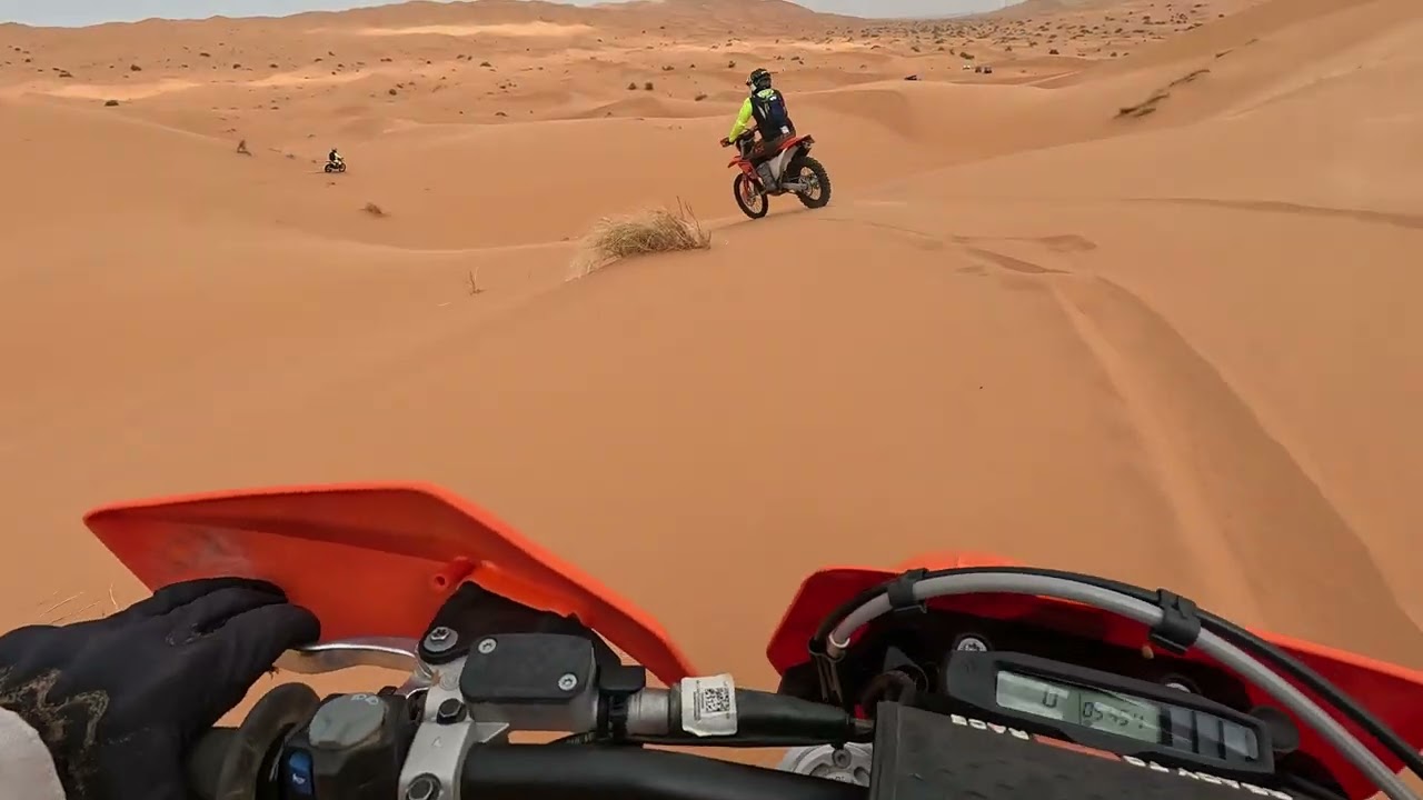 My First Time Riding Sand Dunes (Erg Chebbi - Mezouga - Marocco)