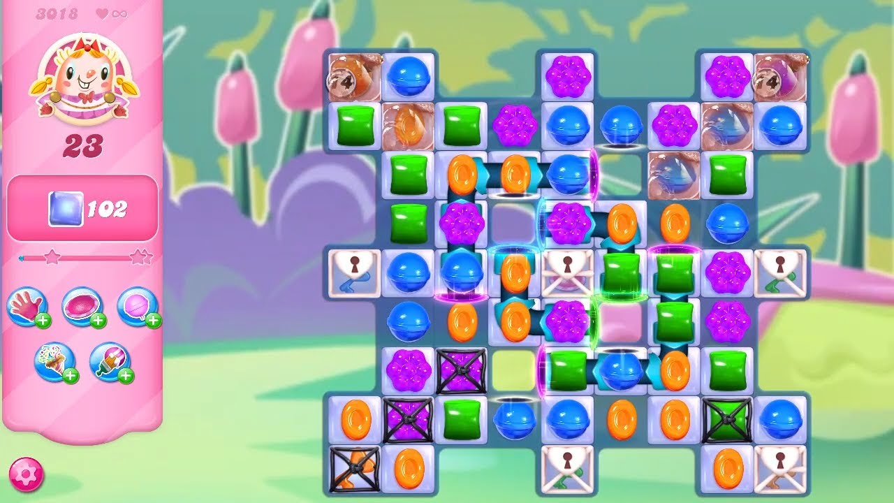 Candy Crush Saga LEVEL 3018 NO BOOSTERS (new version)🔄✅