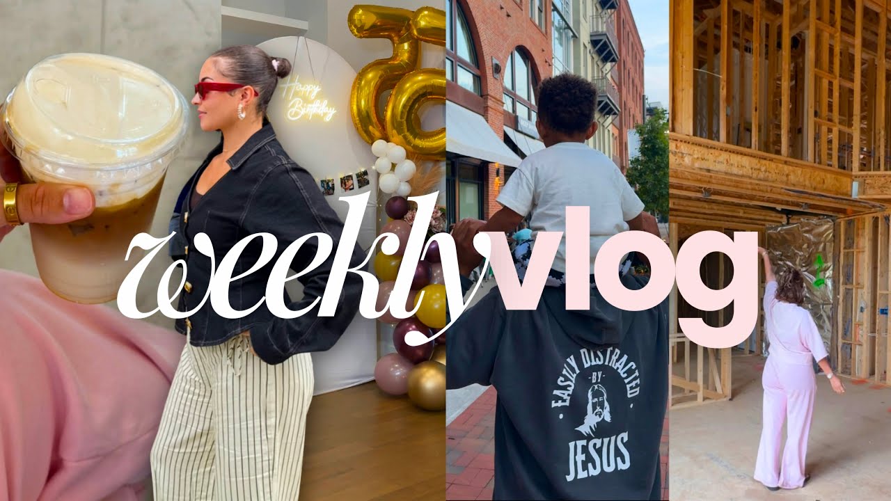 WEEKLY VLOG| Home Building Updates!! + Jesus is GOD + My Moms Bday + 30 Days Of No Sugar & More! 