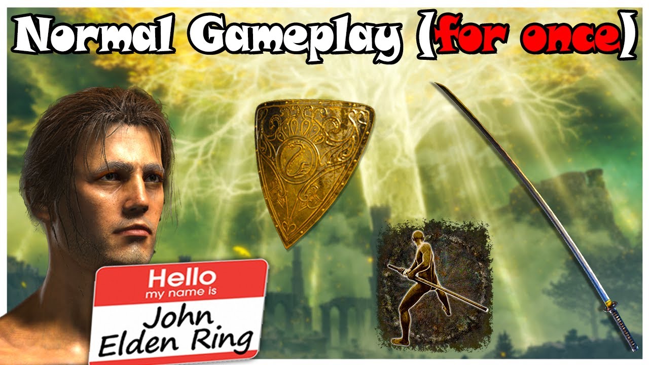 I played Elden Ring the NORMAL Way....
