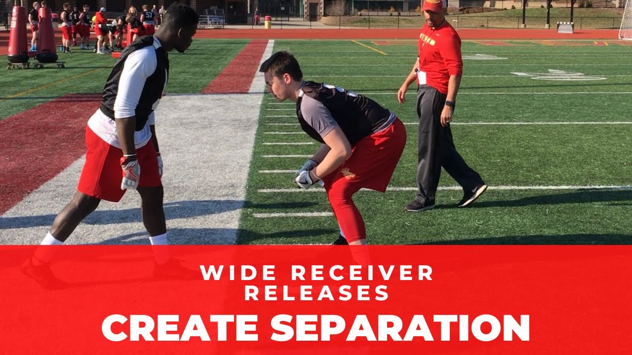 Wide Receiver Techniques for  Creating Separation Using Proper Releases