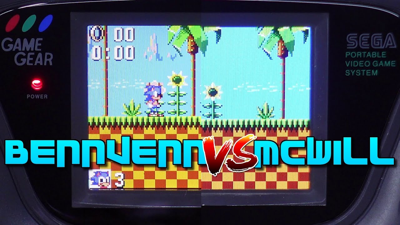 BennVenn Sega Game Gear IPS screen mod - Install, review and comparison vs McWill