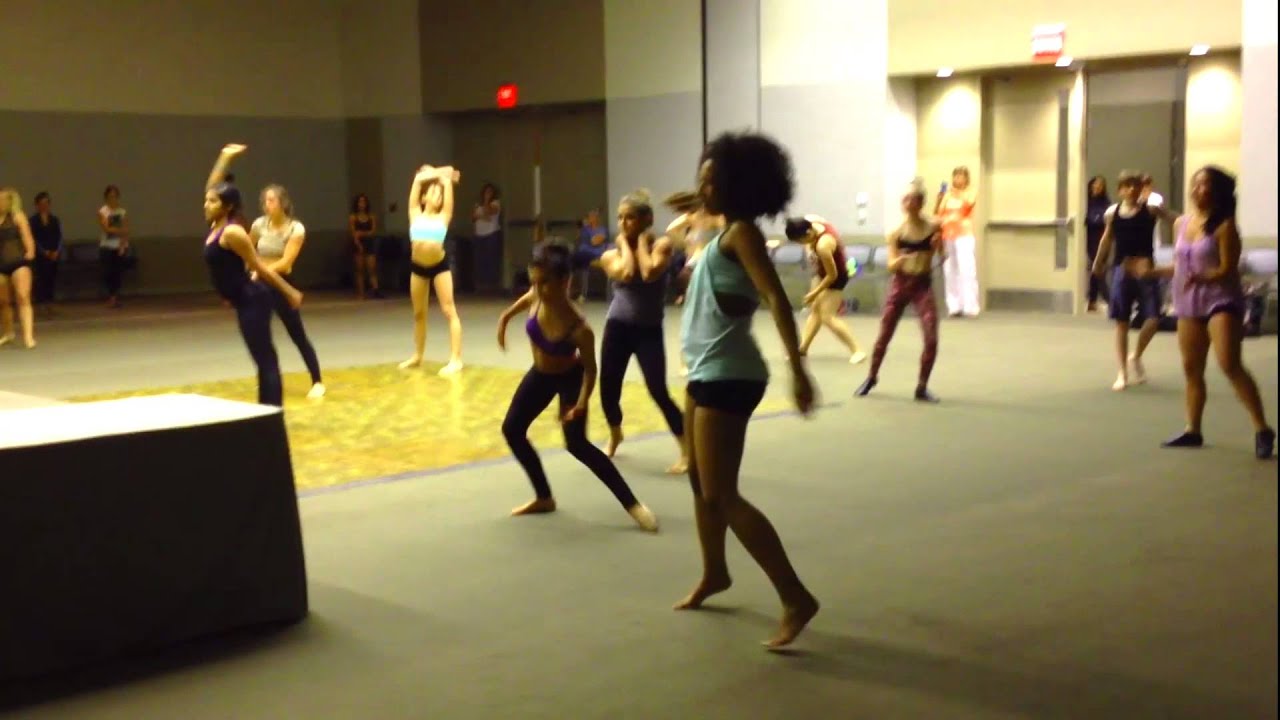 Simrin Player and friends at Nuvo Dance Convention in  Phoenix - May 2013
