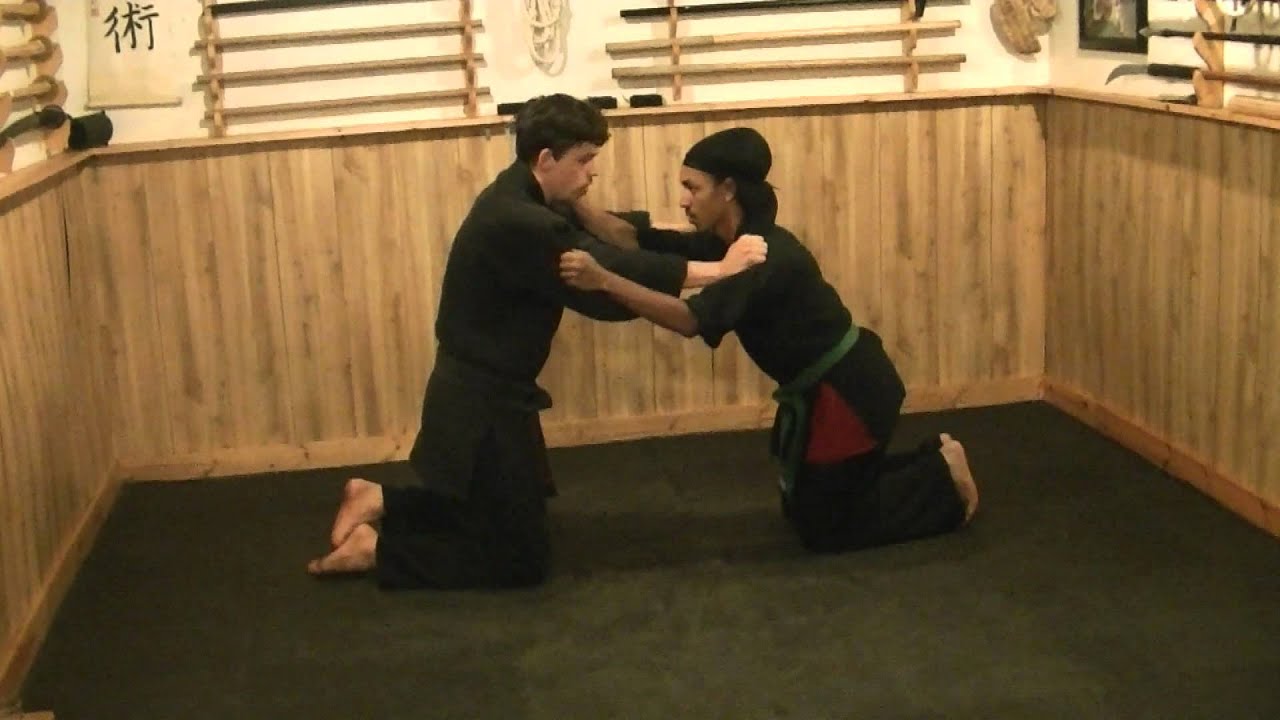 Budo Ryu Ninjutsu Dojo - Positioning Drill instructional