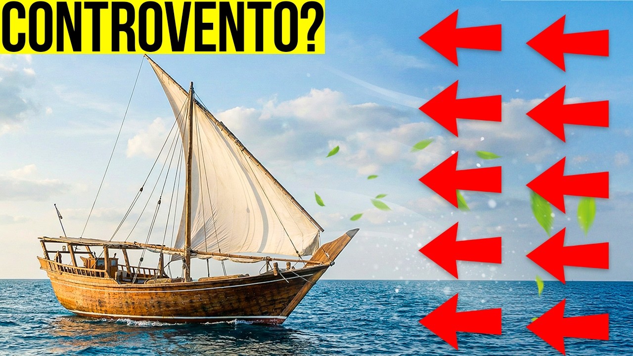 Come Può Un VELIERO Avanzare in OPPOSIZIONE al Vento?