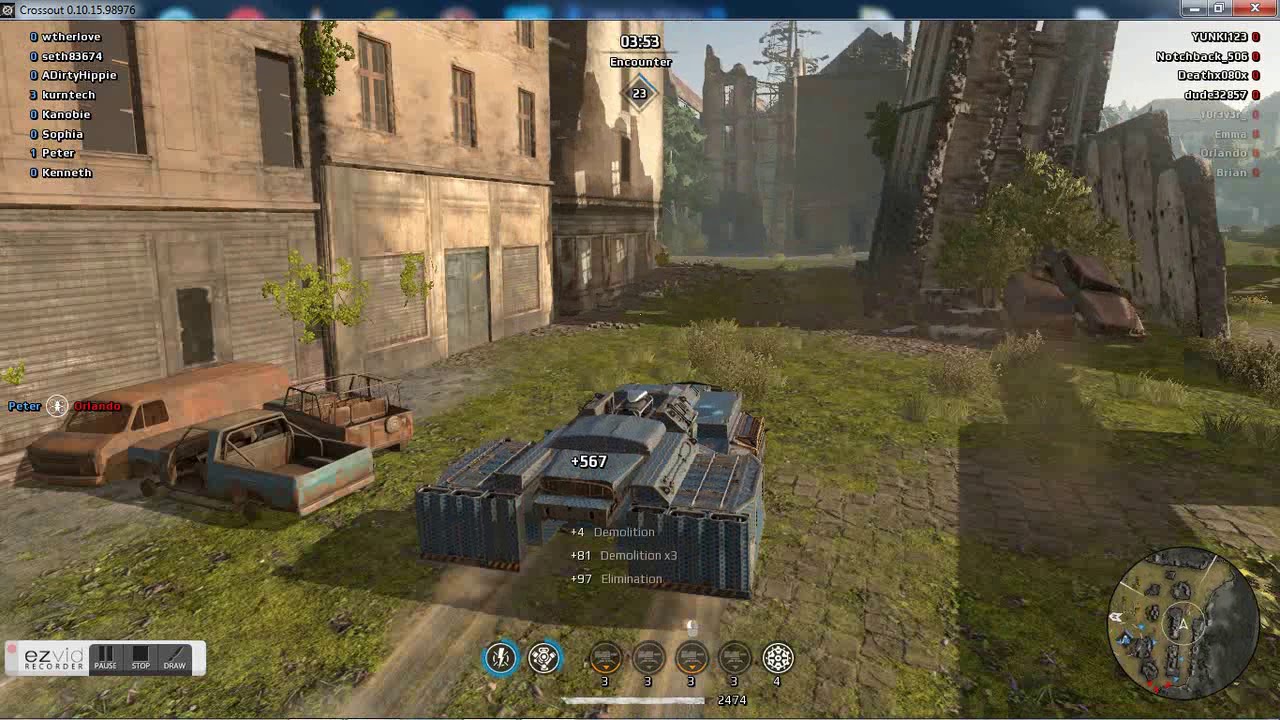 i lov turret crossout drone build