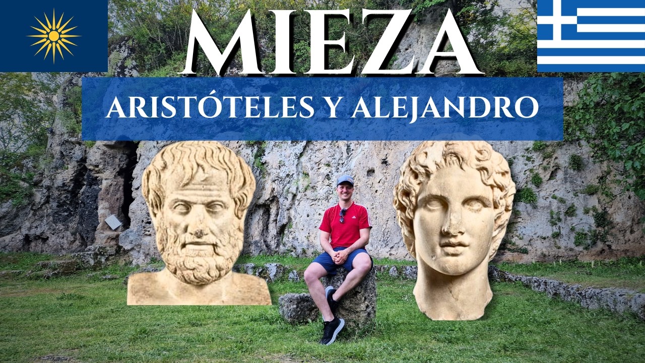 MIEZA 🏛️ Macedonia 🇬🇷 Escuela de Aristóteles y Alejandro Magno 👑 | Nympheon