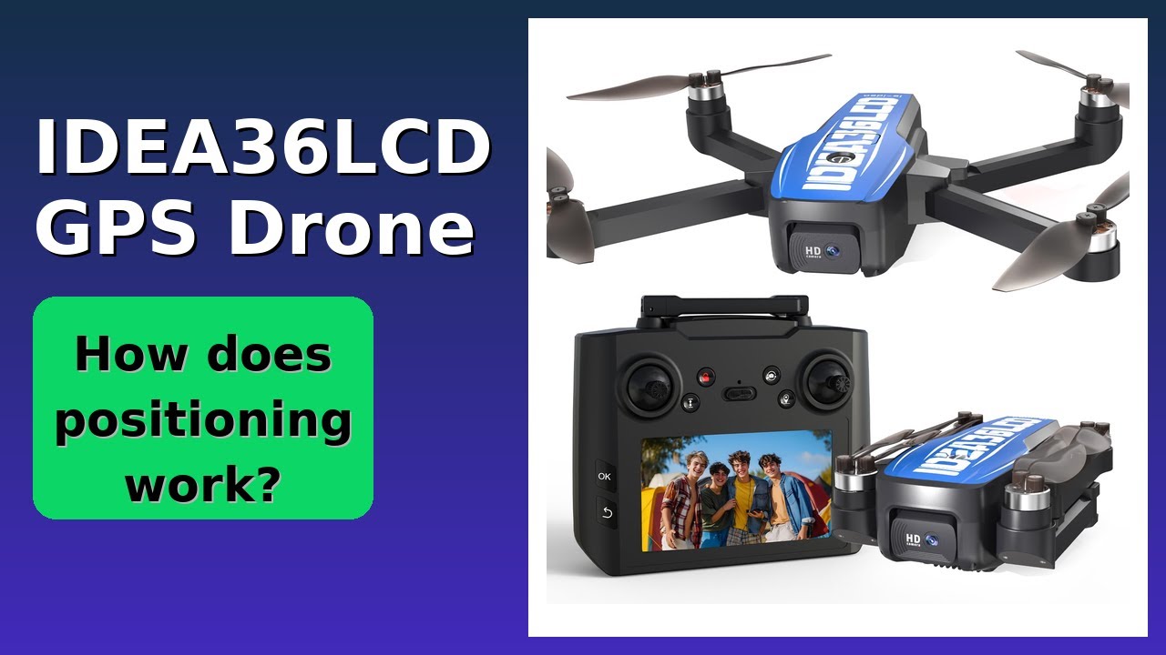 REVIEW (2026): IDEA36LCD GPS Drone. Features.