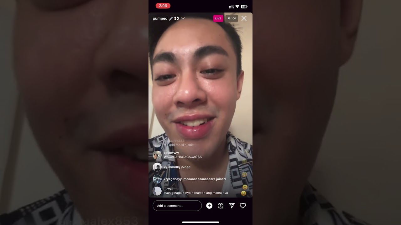 Arizona Brandy - Instagram Live - 22 August 2023 pumped 💉👀