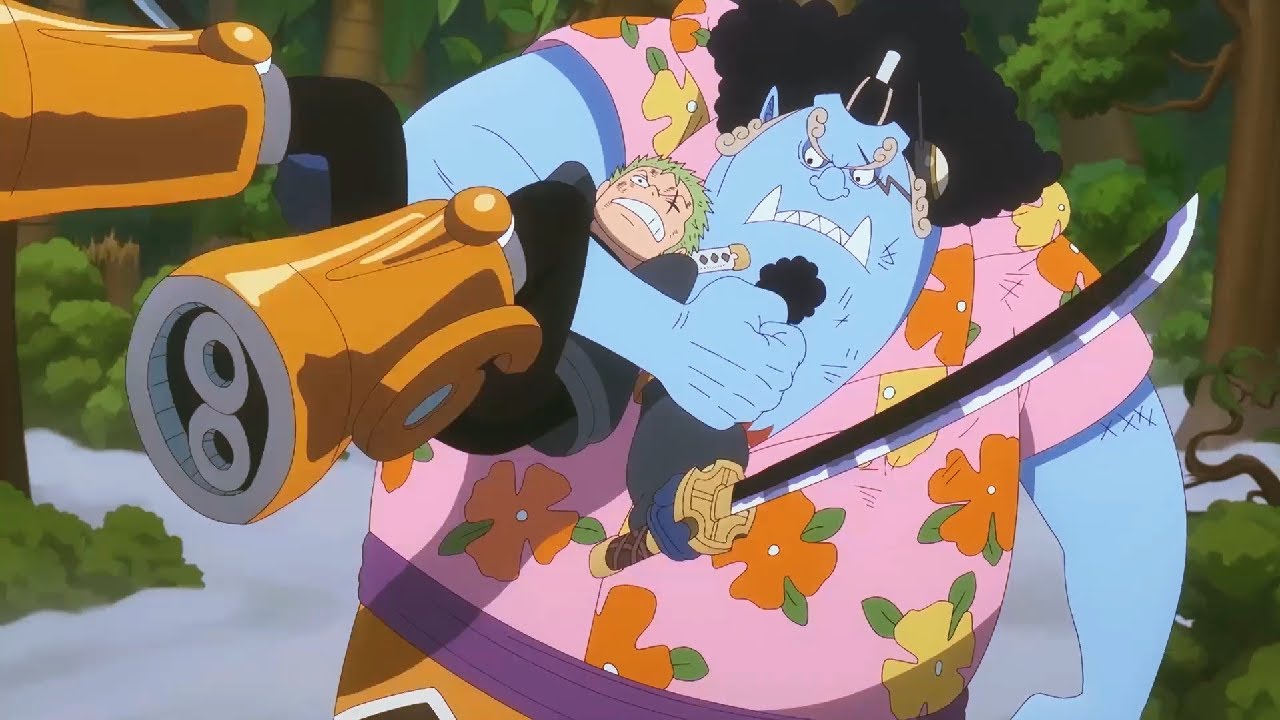 Санджи и Дзимбэй силой спасают Зоро от Роба Луччи | One Piece, новый эпизод