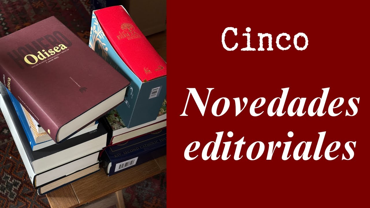 Novedades editoriales de este a&ntilde;o