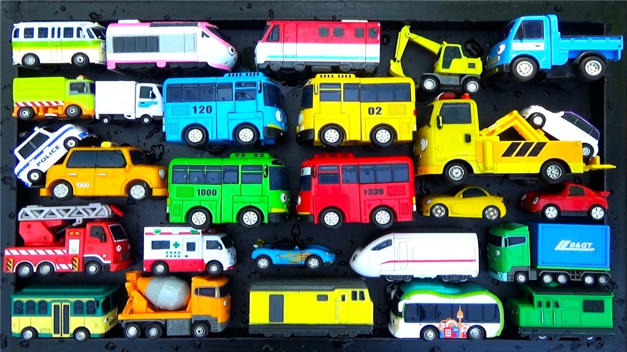 Titipo, Toto, Peanut, Tayo, Gani, Pat, Nuri, Rogi, Lracha | Tayo the Little Bus