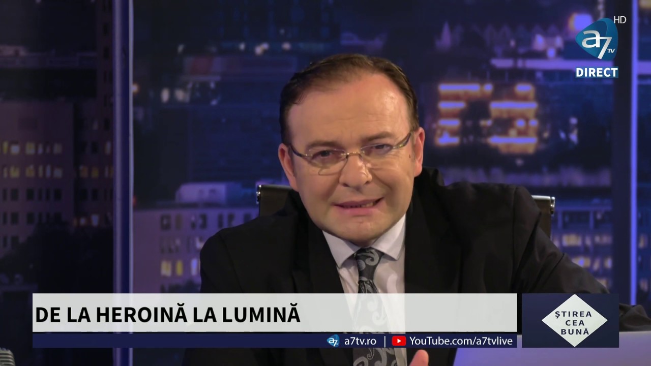 Știrea cea bună - DE LA HEROINĂ LA LUMINĂ/TEEN CHALLENGE - cu Cornel Dărvășan