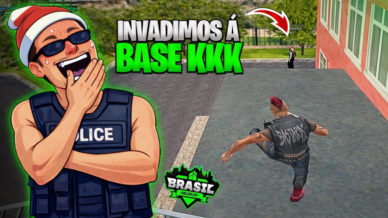 INVADIMOS UMA BASE DE FAMÍLIA PRA ASSALT@R NO BRASIL ROLEPLAY 🤣 - SAMP ANDROID/PC - Ovitinz