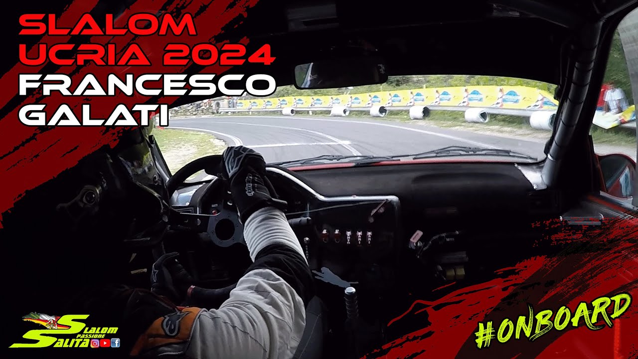 SLALOM UCRIA 2024 // FRANCESCO GALATI // PEUGEOT 106 N1600 ON BOARD