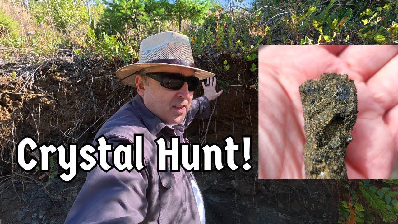 Hunting Rare Crystals in the Doty Hills | Augite Discovery in Washington