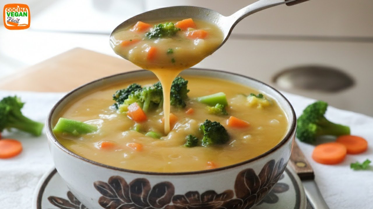 El TRUCO DEFINITIVO para una Sopa Cremosa SIN Leche 🥔🔥 (Spoiler: Es Licuar)