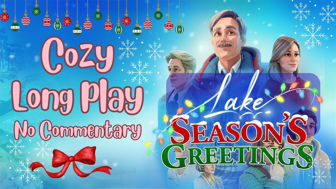 Lake Longplay Season's Greetings (No Commentary) | Cozy Holiday DLC (Full Playthrough)