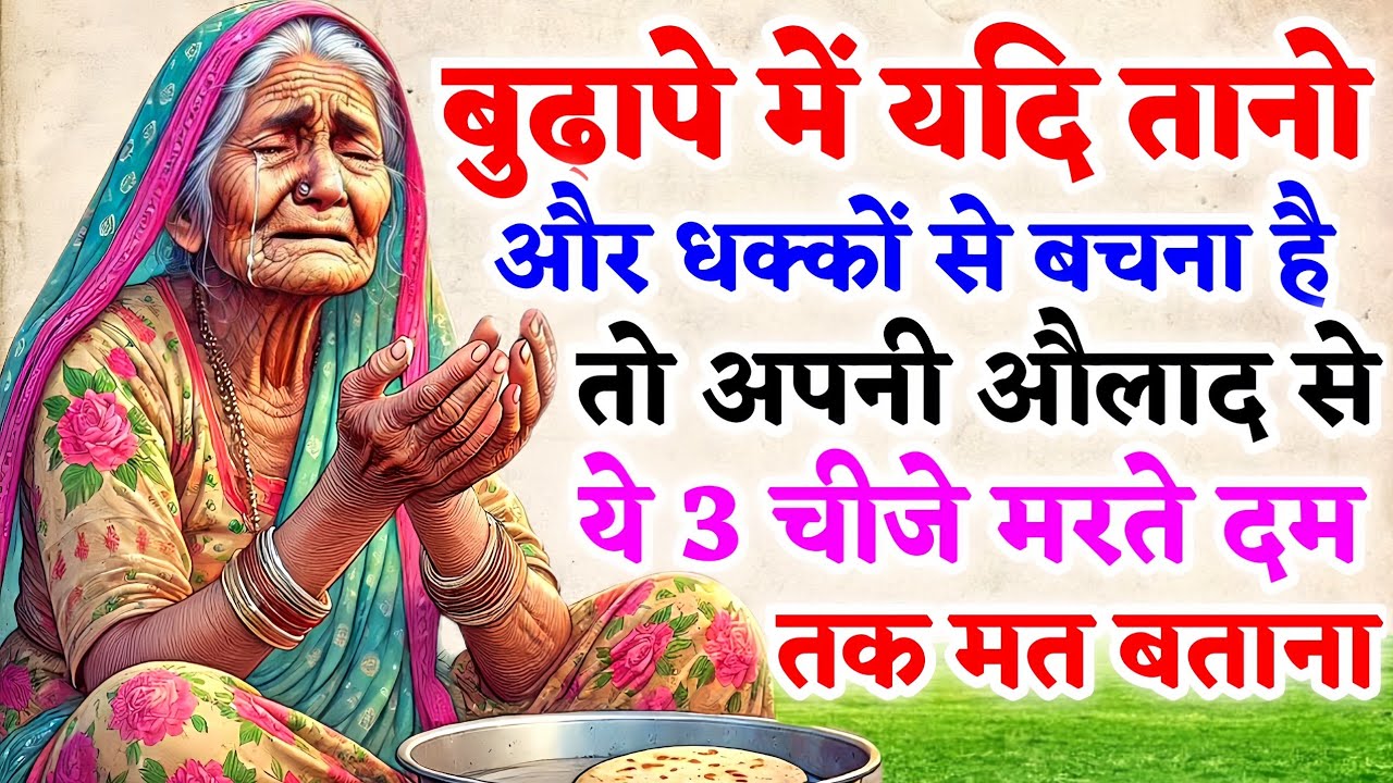 बुढ़ापे में तानों और अपमान से बचना है? अपनी औलाद से ये 3 बातें कभी न बताएं! | SJ TALKS