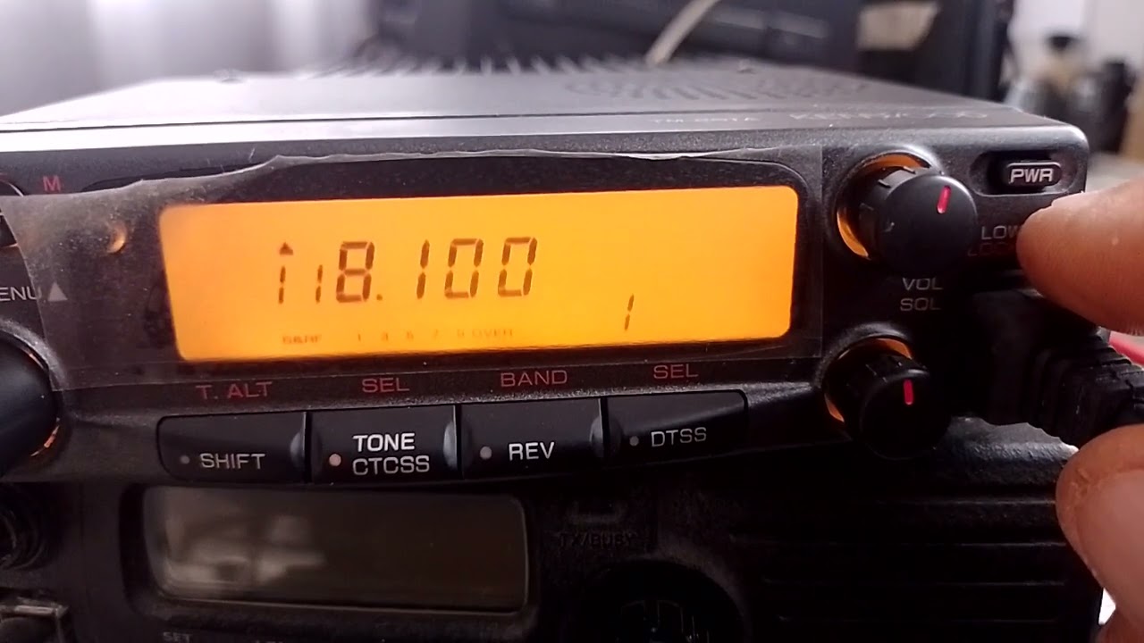 Kenwood TM-251A funciones basicas