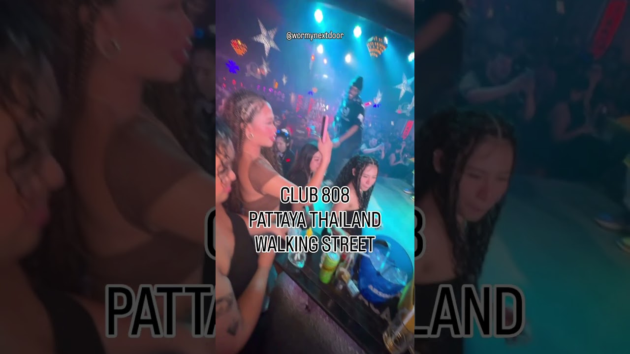 Welcome to pattaya Thailand ! Club 808 ! #blackinthailand
