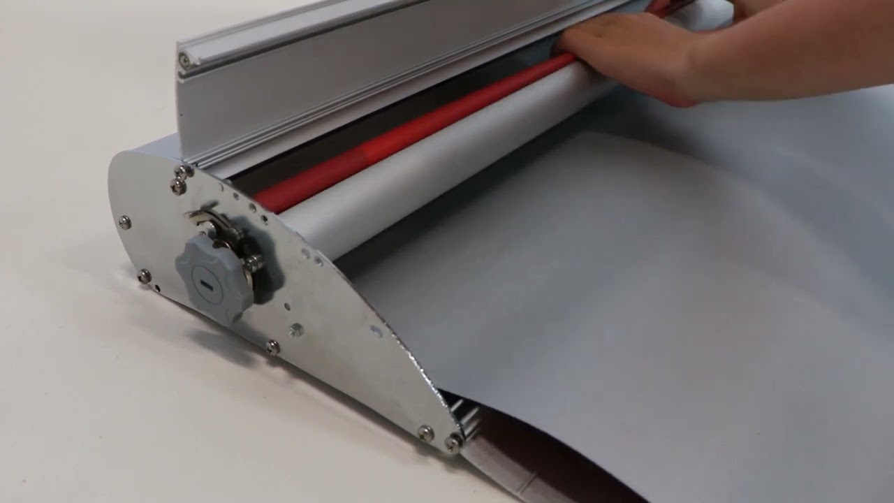 Rollup Banner Deluxe - Aufbauanleitung