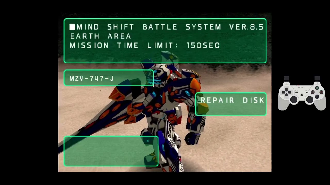 Virtual-On Marz - Casual Ultimate Playthrough [Episode Earth Pt1]