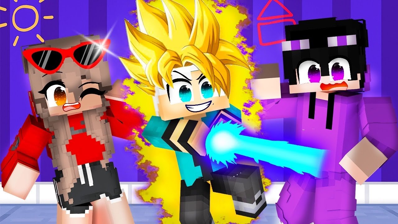 GOTEN VIROU O BEBÊ DOS ANIMES no Minecraft