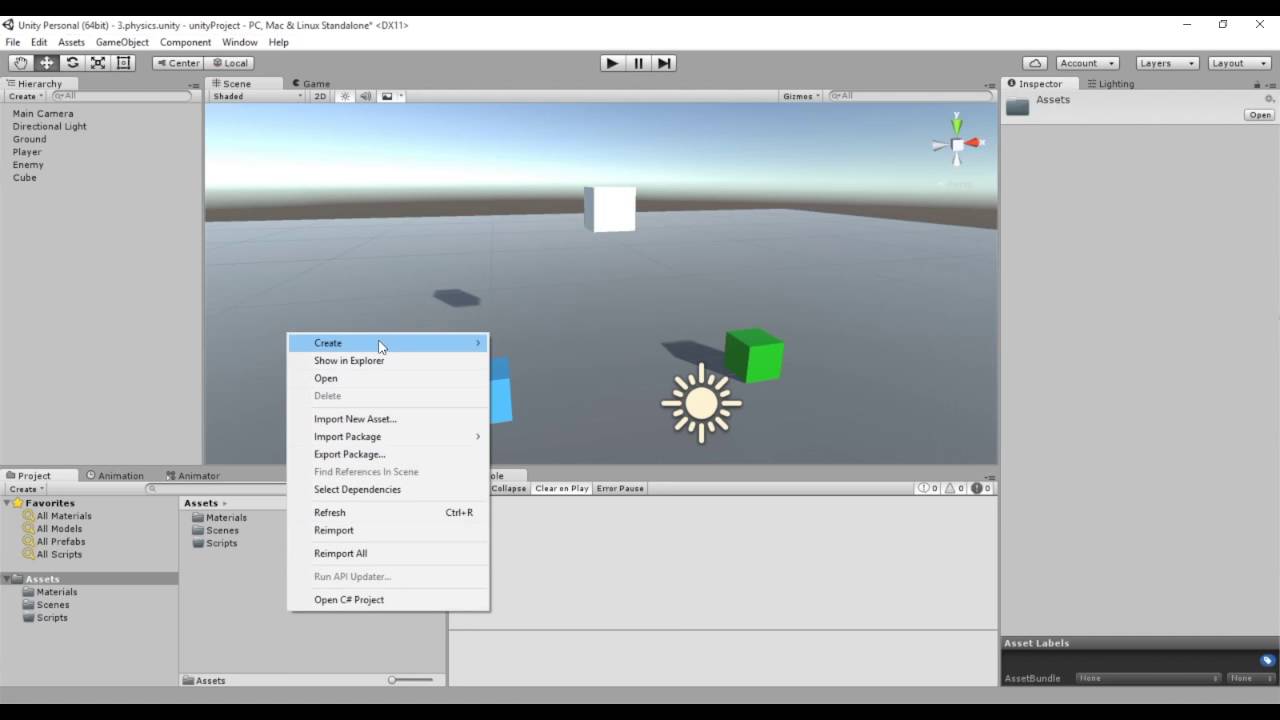 Cómo añadir física en Unity: Rigidbody, Colliders y colisiones (Curso de Unity 8/22)