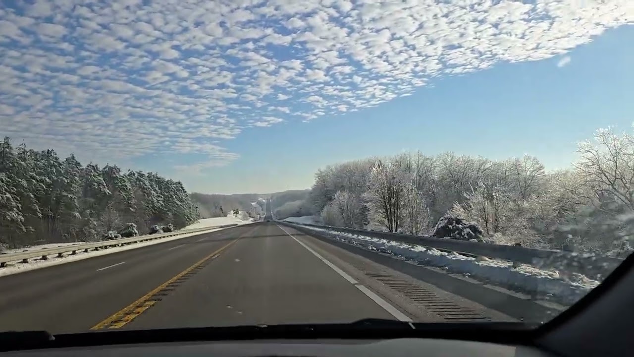 Beautiful view on the Highway #