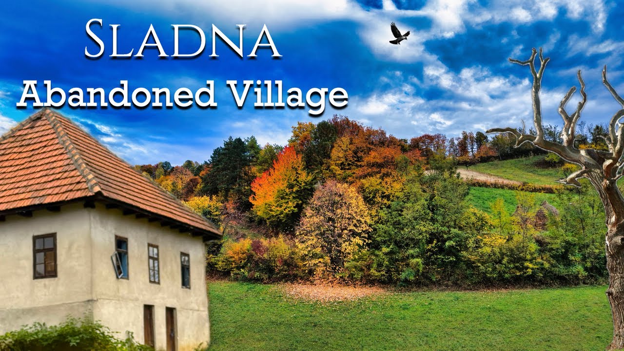 I Found an Eerie Abandoned Village With Only 3 Houses Left || Sladna Srebrenik