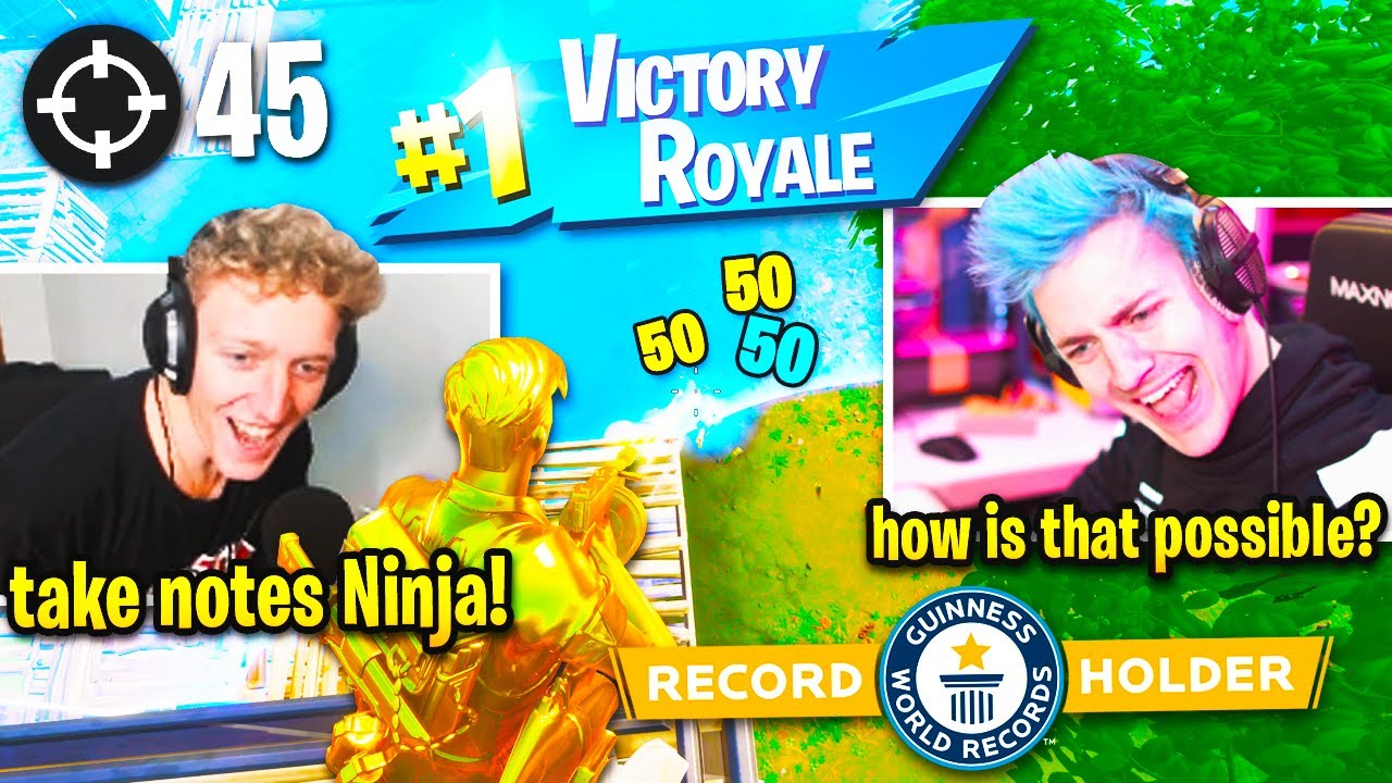 TFUE *BREAKS WORLD RECORD* LIVE in FORTNITE SEASON 2! (MOST KILLS)