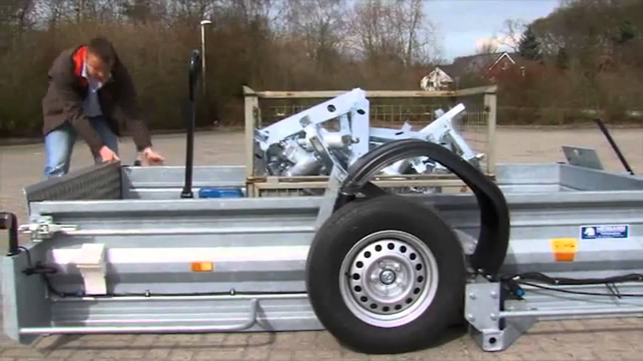 Absenkanhänger von Heimann Fahrzeugbau