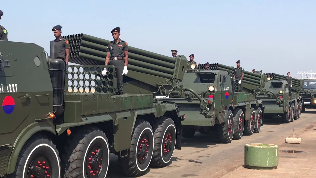 SL ARMY  Multiple Rocket Launcher