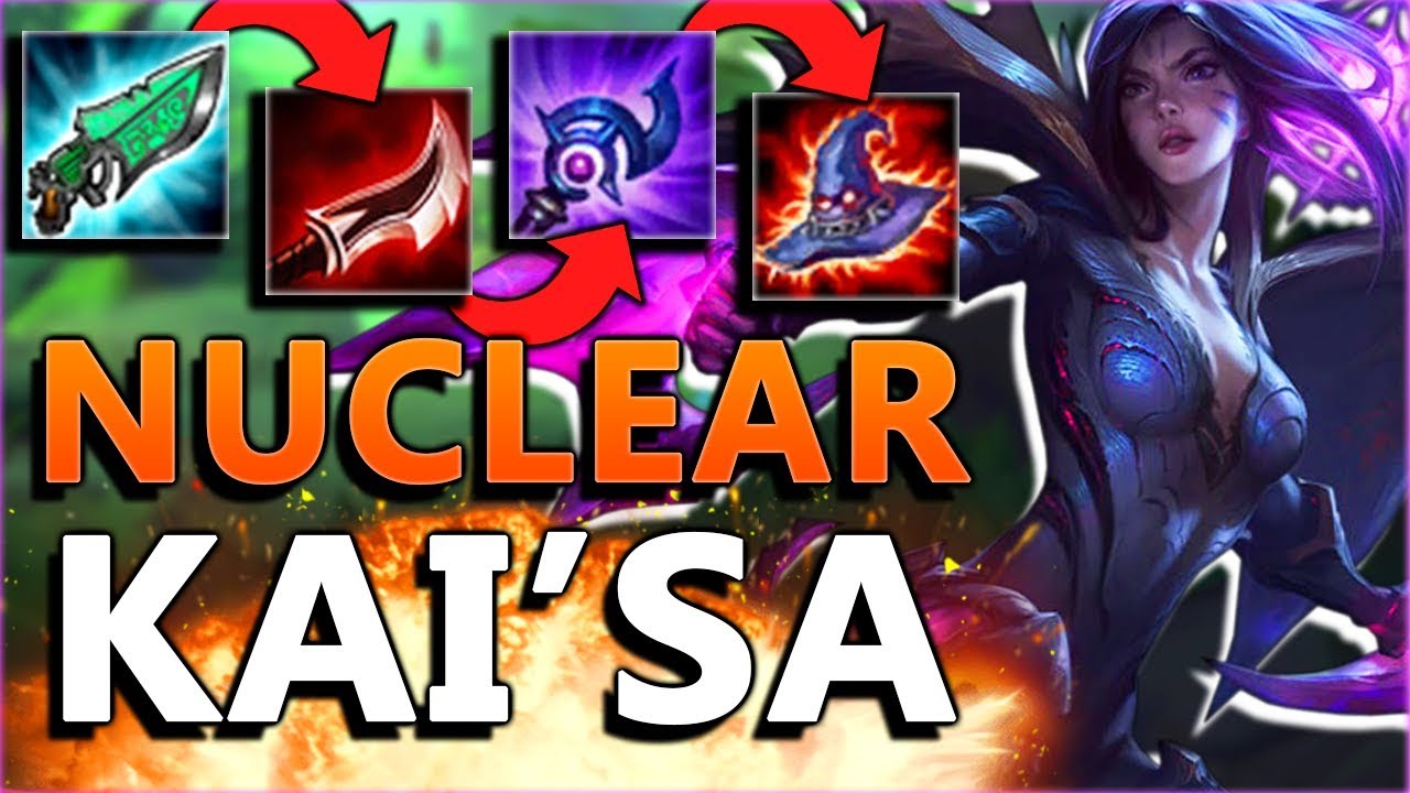 HIGHEST KAI'SA BURST YET!! Nuclear Kai'sa Mid Gameplay - PBE League of Legends