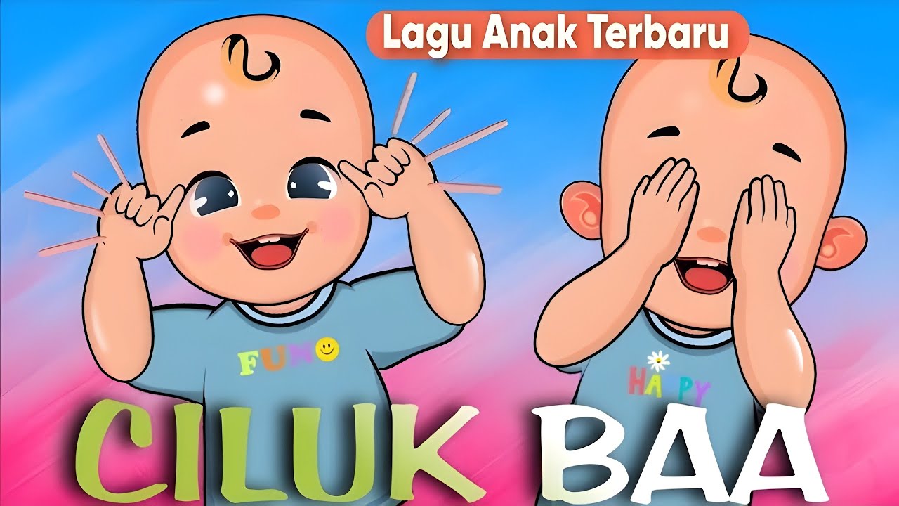 CILUK BAA | LAGU ANAK TRENDING TERBARU | KARTUN ANAK EDUKATIF | DOMDOM INDONESIA