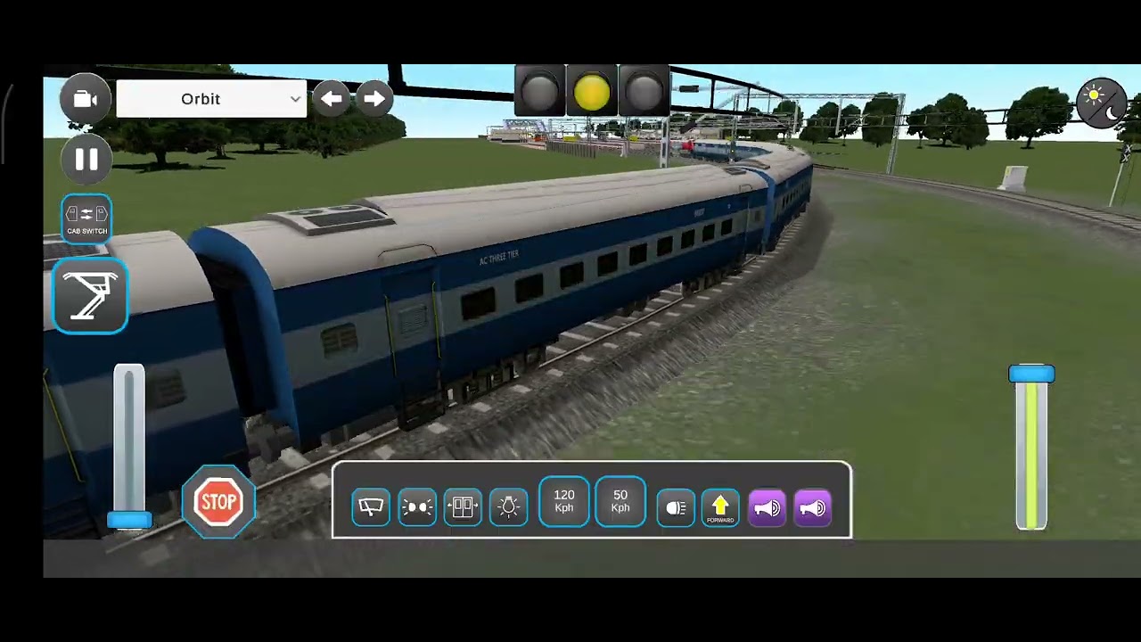 Kayakulam to madurai | south indian train| Indian train simulator | 