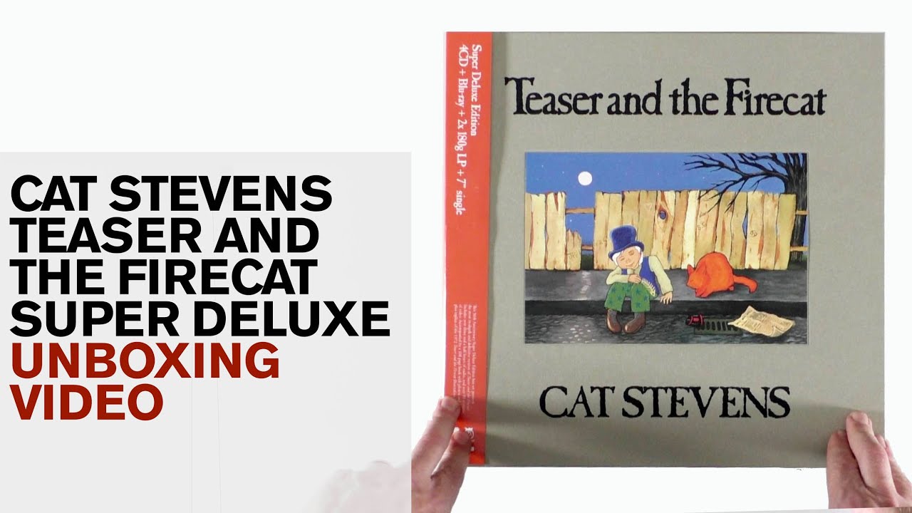 Cat Stevens / Teaser and the Firecat 50th anniversary editions unboxed