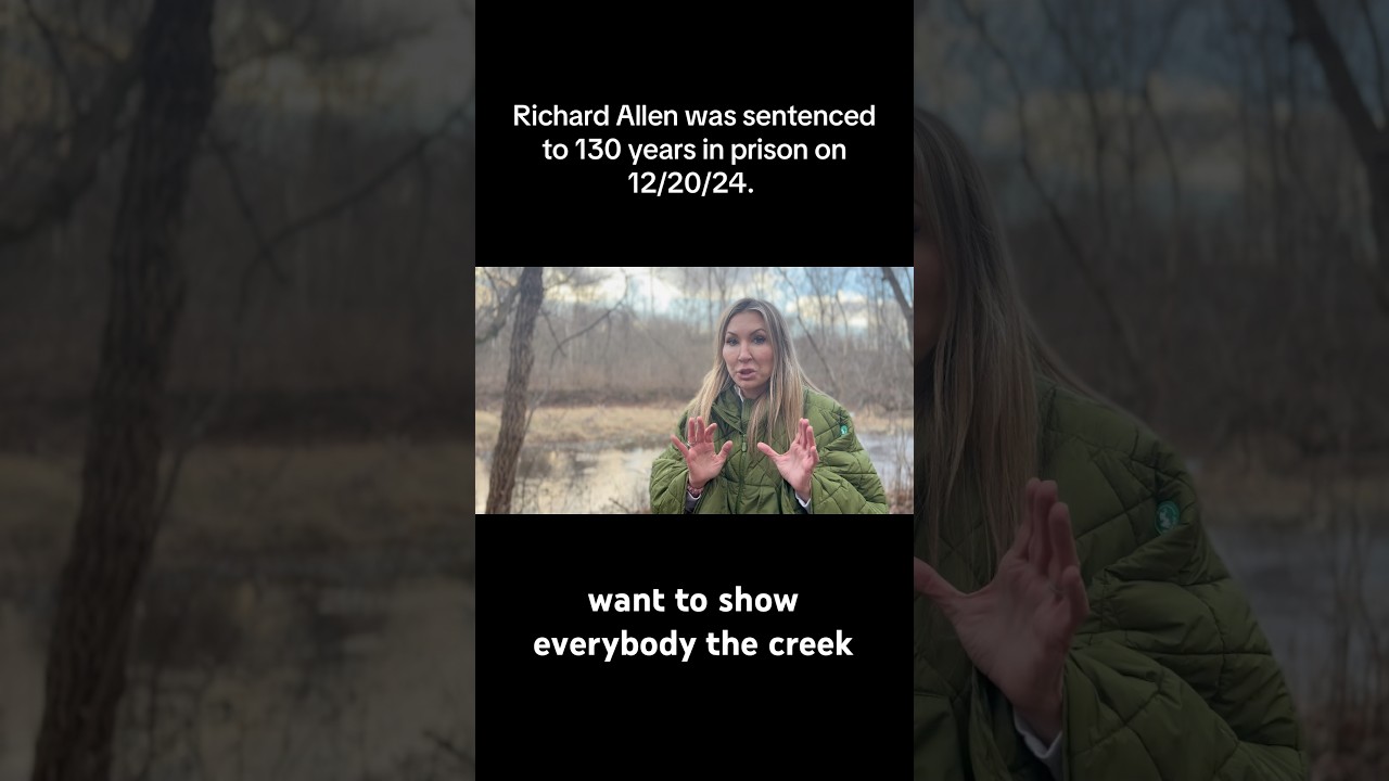 Showing what happened at the crime scene where Richard Allen took Abby and Libby.