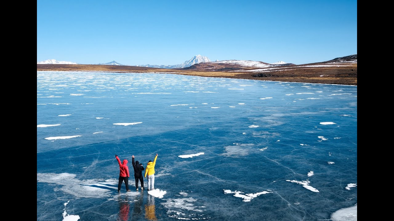 Icy Lakes around Mt. Yala