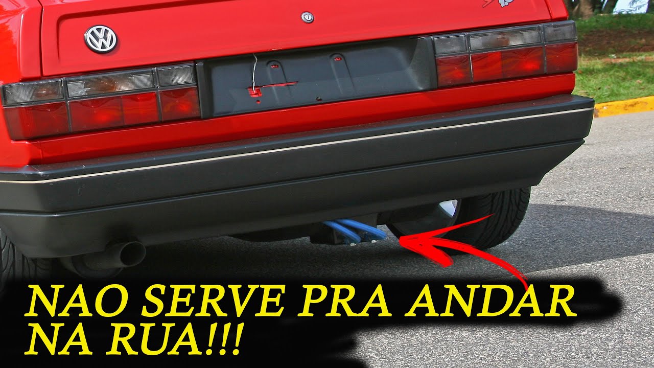 nao use CATCH TANK para andar na rua!!! olha o que pode acontecer