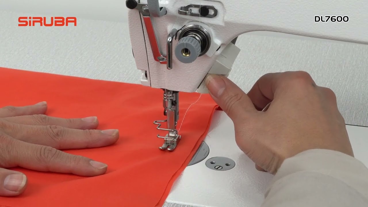 High Speed Direct-drive Interlock Stitch Machine《SiRUBA DL7600-M1 & DL7600-BM1-11Q》