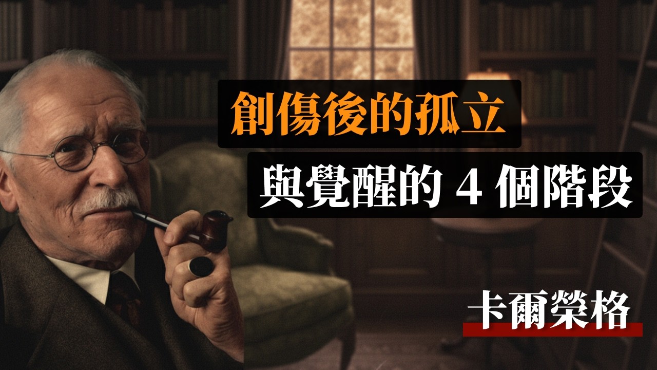 創傷後的孤立與覺醒的 4 個階段  #卡爾榮格 #共情者 #社會性抽離 #個體化 #陰影整合 #情感邊界 #覺醒意識