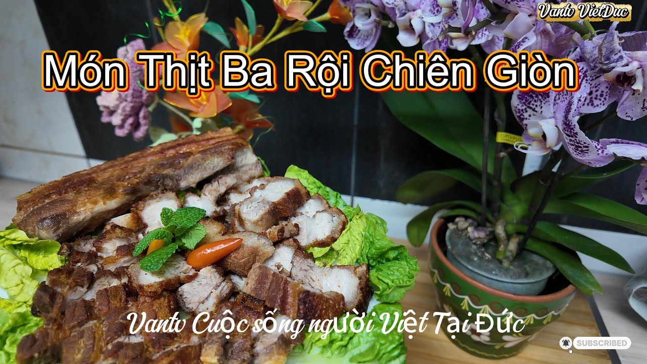 🍖 THỊT BA RỌI CHIÊN GIÒN – , SIÊU GIÒN TẠI NHÀ! 🍖Mẹo chiên an toàn và không bắn dầu Vantv  VietDuc