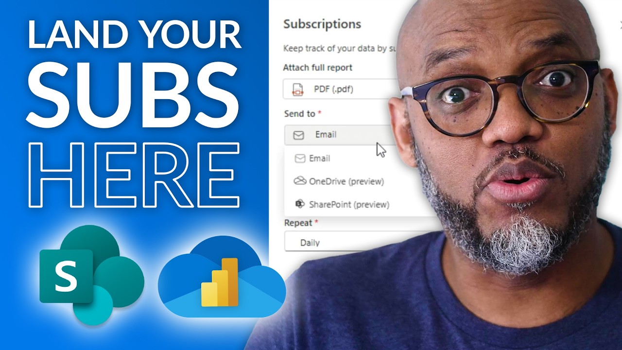 Deliver your Power BI subscriptions to OneDrive or SharePoint!