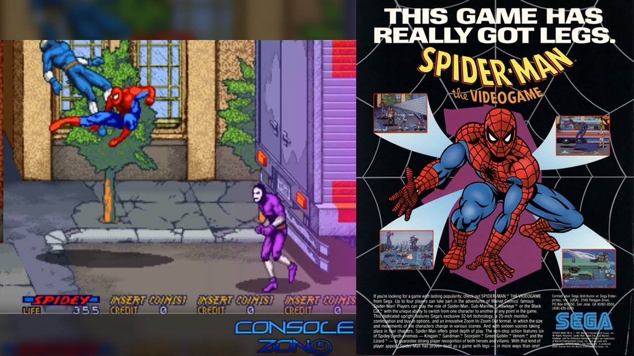 Spider-Man: The Videogame (MAME) - прохождение игры