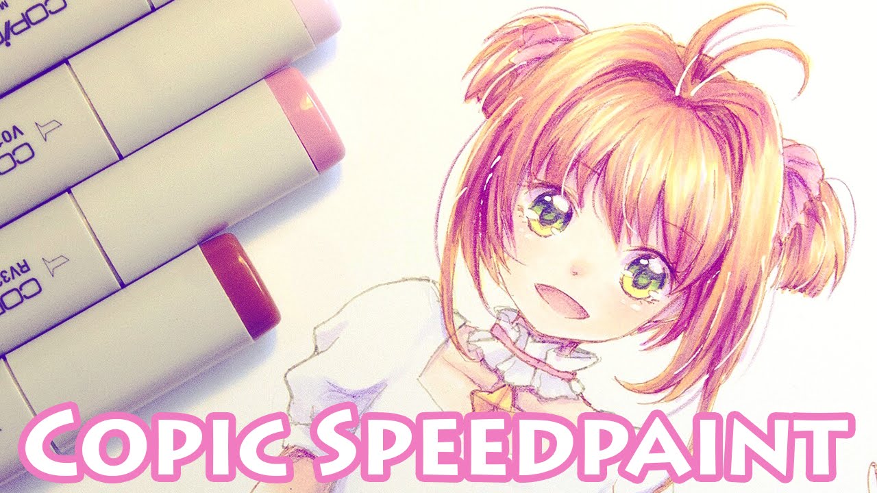 【Copic Speedpaint】 CCS  Sakura